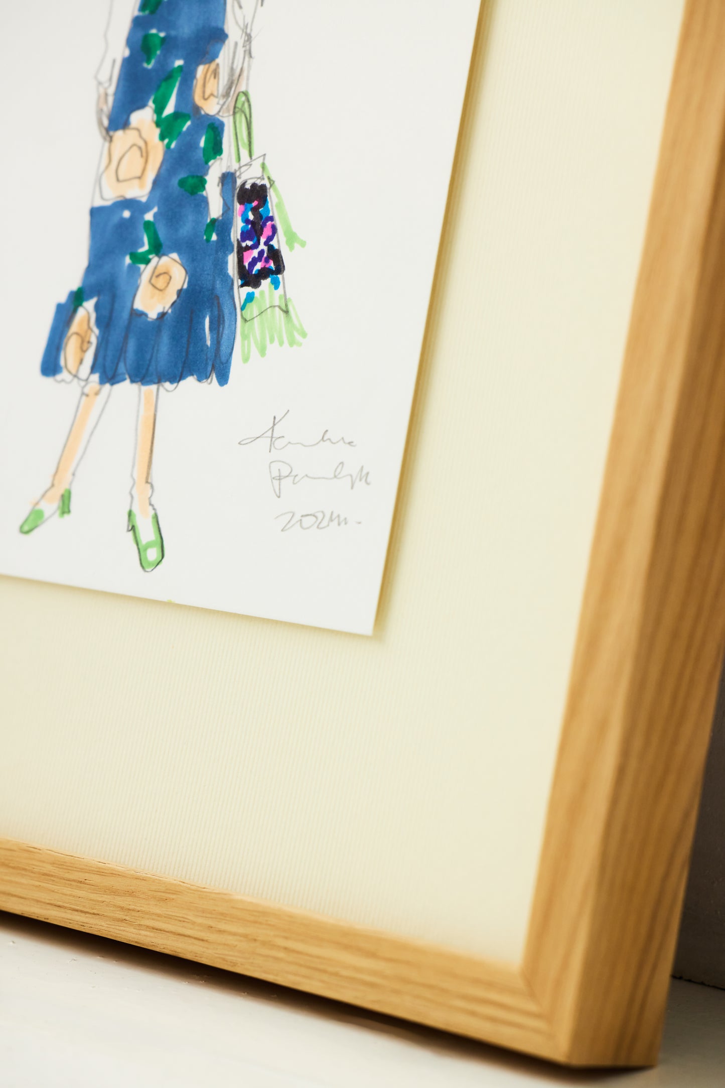 Florale & Bows - Fashion Illustration